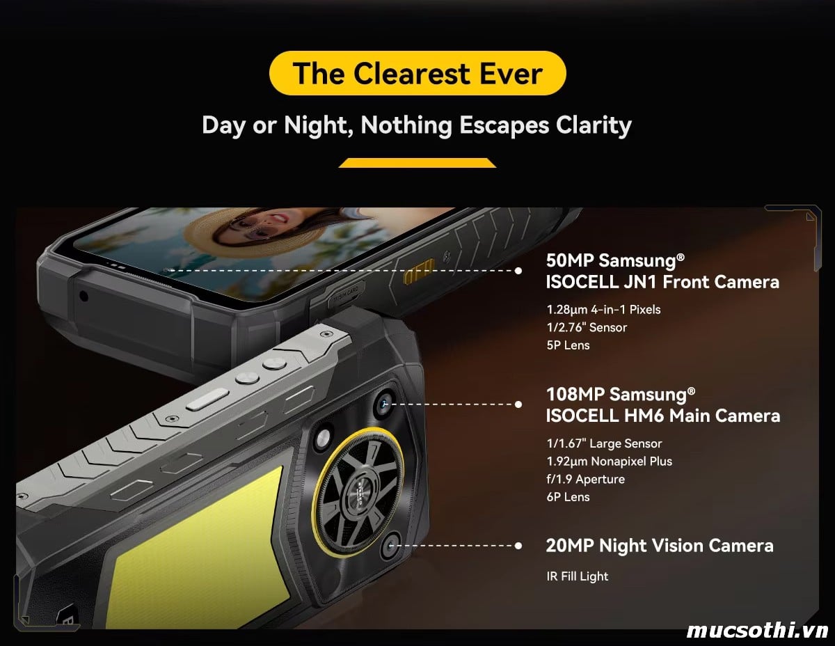 Mục sở thị ROCK 5 chính hãng BLACKVIEW đang được bán Giá Tốt + Khuyến mãi hấp dẫn tại Siêu Bền Pin Khủng - 09175.09195