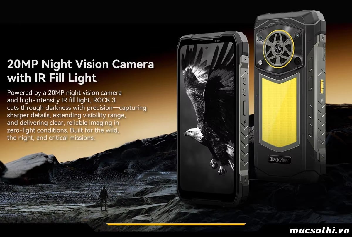 Mục sở thị ROCK 5 chính hãng BLACKVIEW đang được bán Giá Tốt + Khuyến mãi hấp dẫn tại Siêu Bền Pin Khủng - 09175.09195