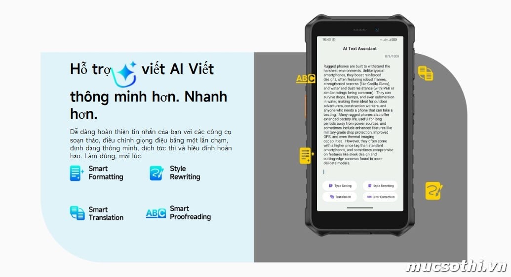 Mục sở thị RugKing 2Pro smartphone siêu bền mỏng pin trâu giá rẻ mới của Ulefone - 09175.09195