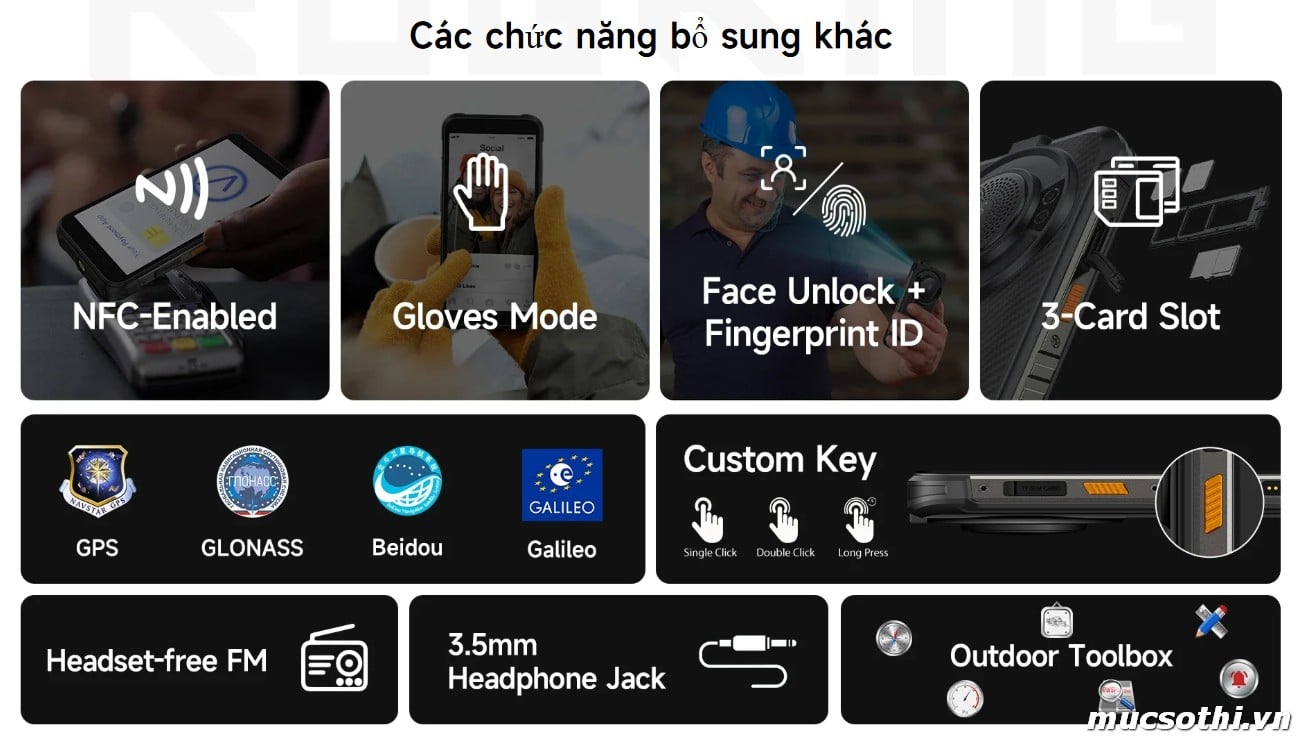 Smartphone Sờ To - Bán lẻ giá sỉ online giá tốt điện thoại Ulefone Rugking chính hãng - 09175.09195