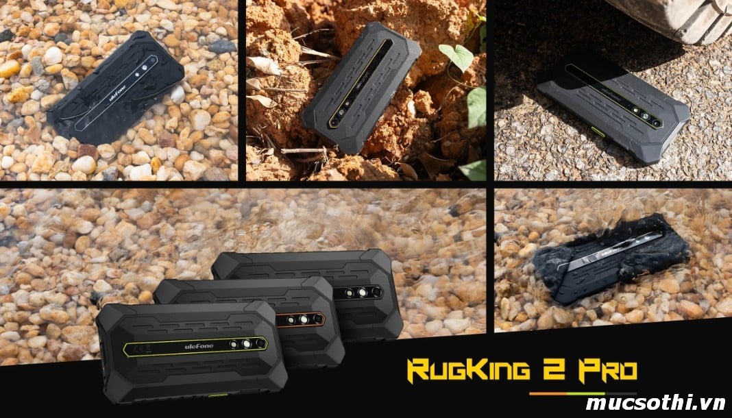 Mục sở thị RugKing 2Pro smartphone siêu bền mỏng pin trâu giá rẻ mới của Ulefone - 09175.09195