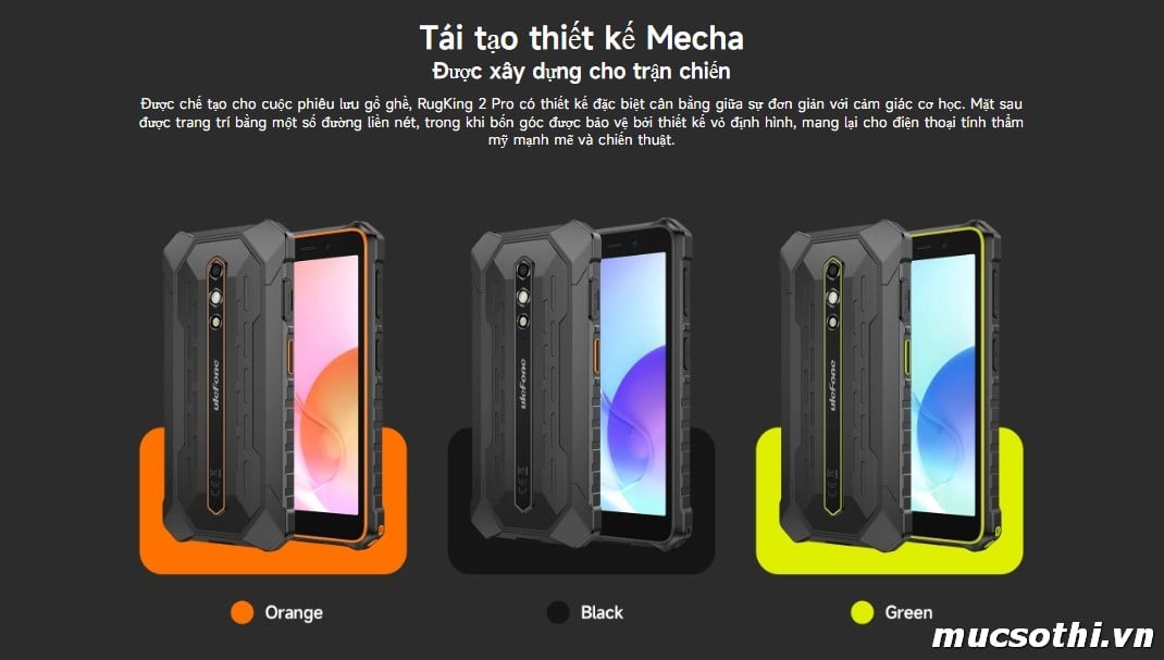 Mục sở thị RugKing 2Pro smartphone siêu bền mỏng pin trâu giá rẻ mới của Ulefone - 09175.09195