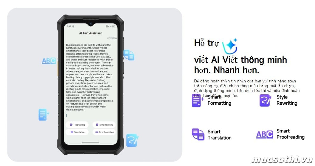 Mục sở thị RugKing 3Pro smartphone siêu bền mỏng pin trâu giá rẻ mới của Ulefone - 09175.09195