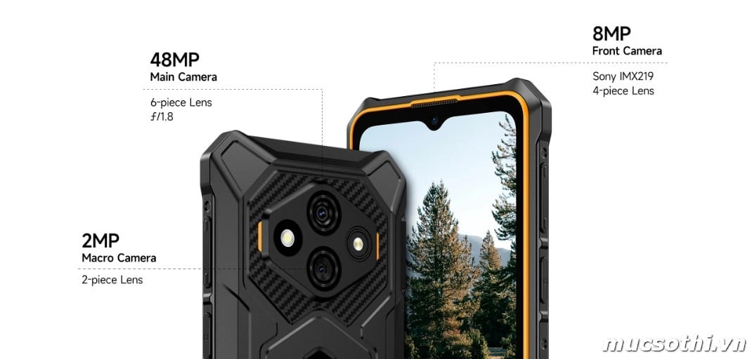 Mục sở thị RugKing 3Pro smartphone siêu bền mỏng pin trâu giá rẻ mới của Ulefone - 09175.09195