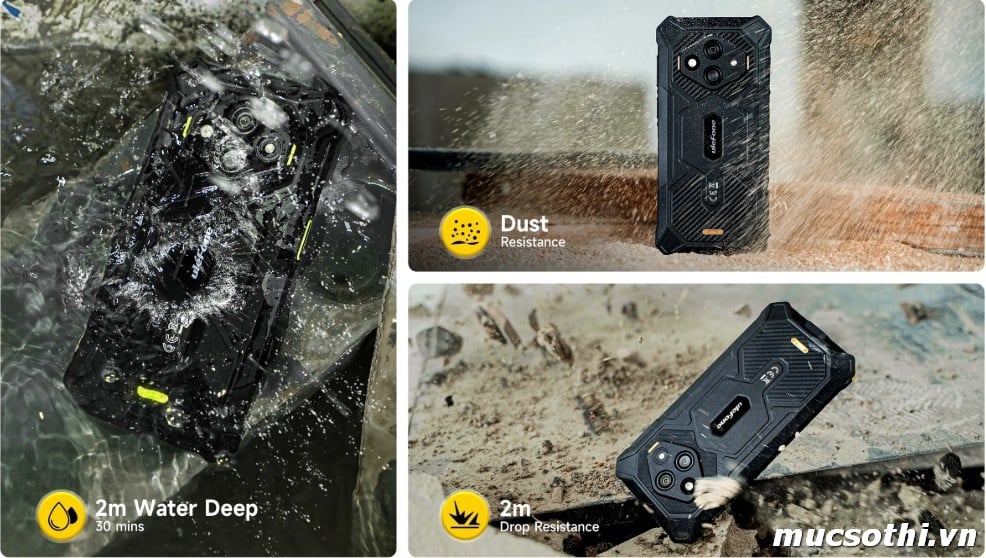 Mục sở thị RugKing 3Pro smartphone siêu bền mỏng pin trâu giá rẻ mới của Ulefone - 09175.09195