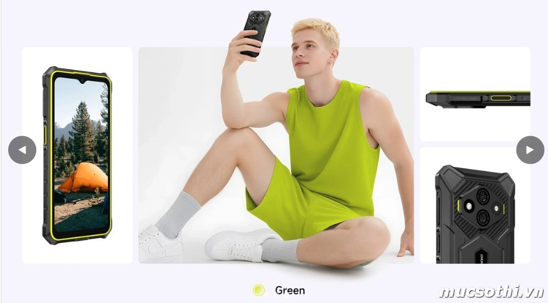 Mục sở thị RugKing 3Pro smartphone siêu bền mỏng pin trâu giá rẻ mới của Ulefone - 09175.09195