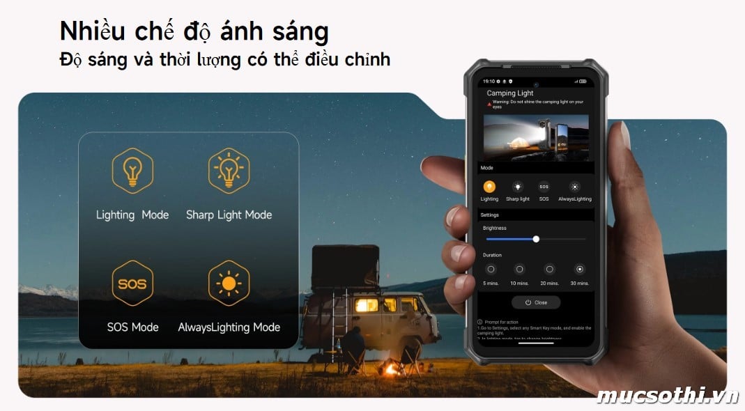 Mục sở thị RugKing 5Pro chính hãng Ulefone đang được bán Giá Tốt + Khuyến mãi hấp dẫn tại Siêu Bền Pin Khủng - 09175.09195