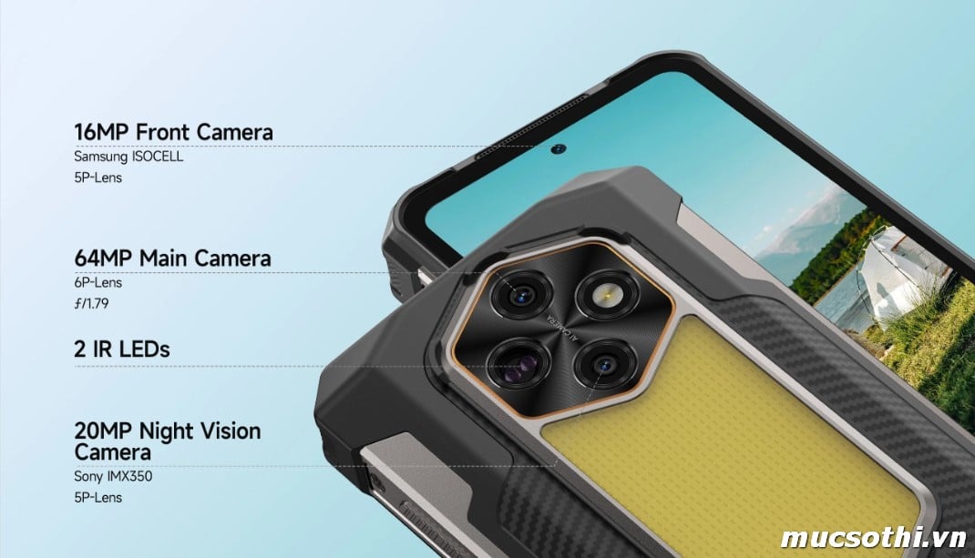 Mục sở thị RugKing 5Pro chính hãng Ulefone đang được bán Giá Tốt + Khuyến mãi hấp dẫn tại Siêu Bền Pin Khủng - 09175.09195