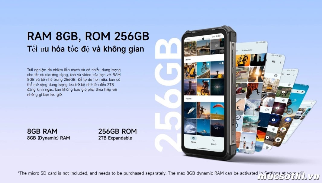Mục sở thị RugKing 5Pro chính hãng Ulefone đang được bán Giá Tốt + Khuyến mãi hấp dẫn tại Siêu Bền Pin Khủng - 09175.09195