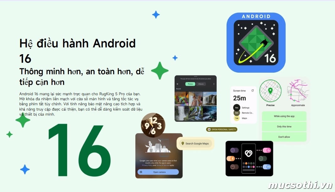 Mục sở thị RugKing 5Pro chính hãng Ulefone đang được bán Giá Tốt + Khuyến mãi hấp dẫn tại Siêu Bền Pin Khủng - 09175.09195