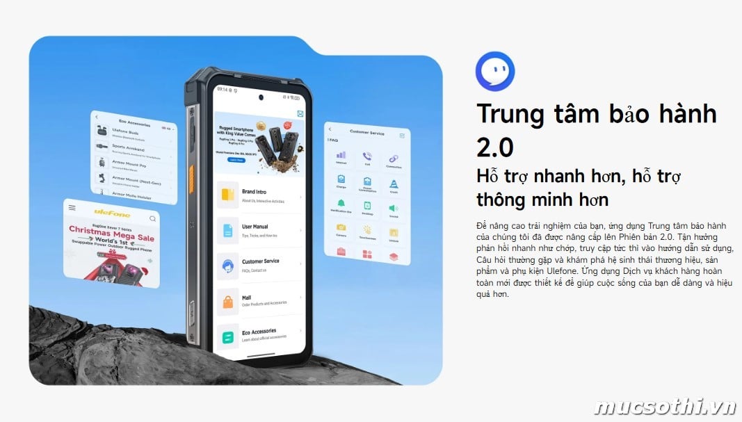 Mục sở thị RugKing 5Pro chính hãng Ulefone đang được bán Giá Tốt + Khuyến mãi hấp dẫn tại Siêu Bền Pin Khủng - 09175.09195