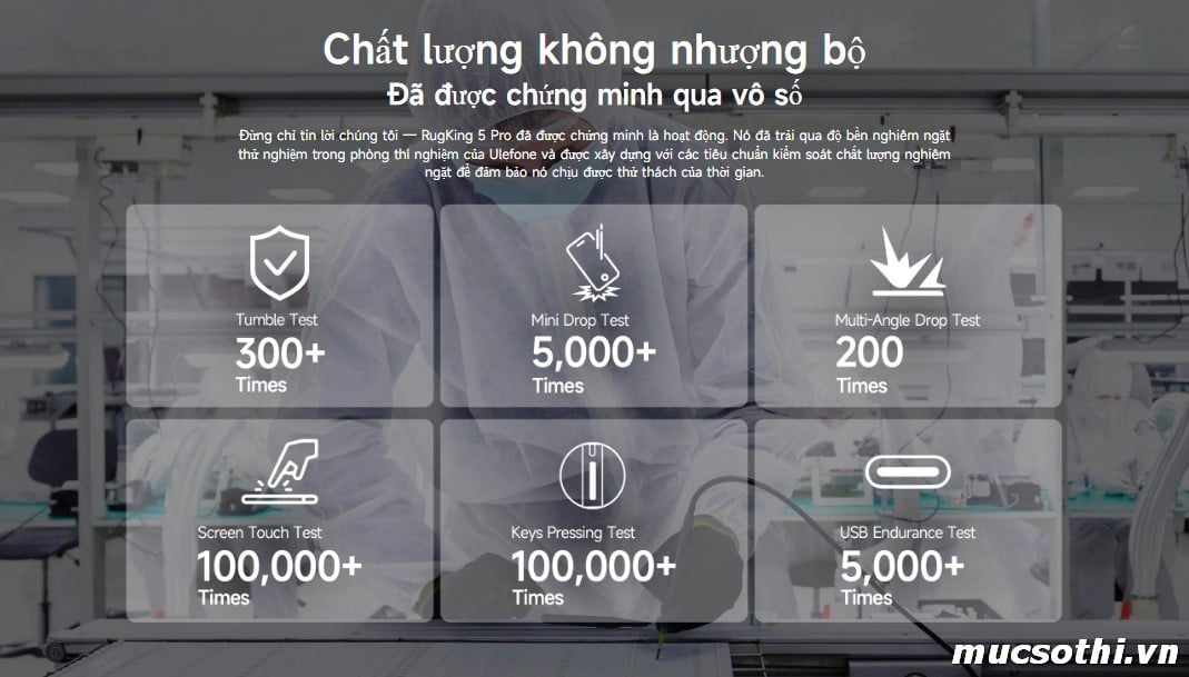 Mục sở thị RugKing 5Pro chính hãng Ulefone đang được bán Giá Tốt + Khuyến mãi hấp dẫn tại Siêu Bền Pin Khủng - 09175.09195