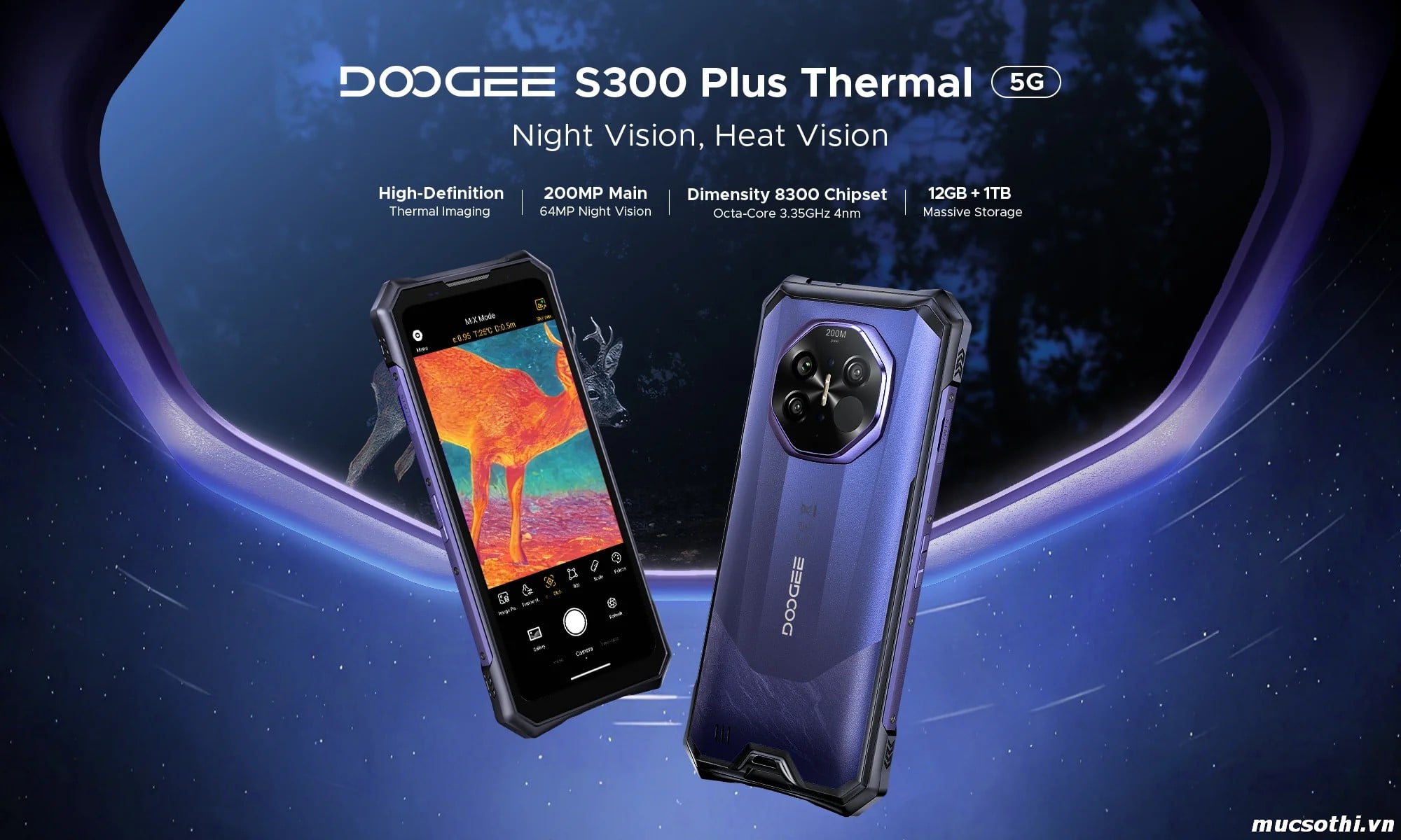 Mục sở thị S300 Plus chính hãng Doogee đang được bán Giá Tốt + Khuyến mãi hấp dẫn tại Siêu Bền Pin Khủng - 09175.09195