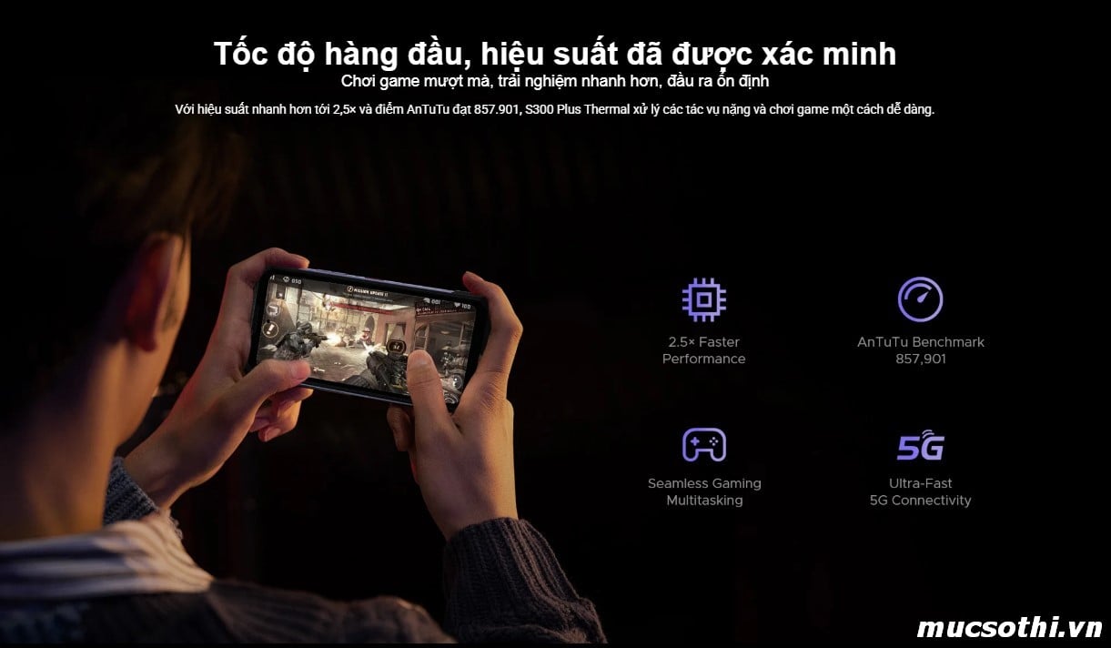Mục sở thị S300 Plus chính hãng Doogee đang được bán Giá Tốt + Khuyến mãi hấp dẫn tại Siêu Bền Pin Khủng - 09175.09195