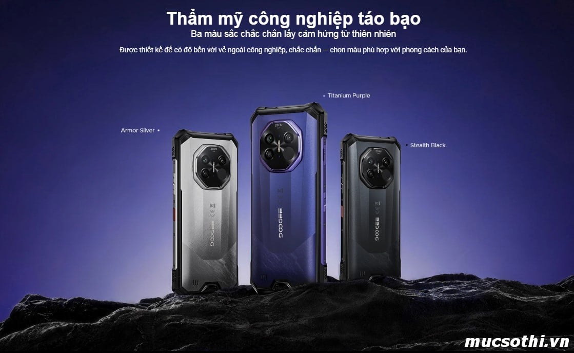 Mục sở thị S300 Plus chính hãng Doogee đang được bán Giá Tốt + Khuyến mãi hấp dẫn tại Siêu Bền Pin Khủng - 09175.09195