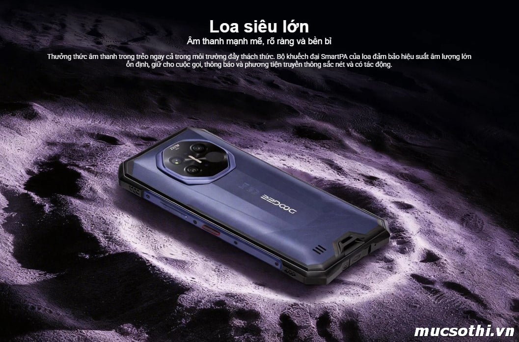 Mục sở thị S300 Plus chính hãng Doogee đang được bán Giá Tốt + Khuyến mãi hấp dẫn tại Siêu Bền Pin Khủng - 09175.09195