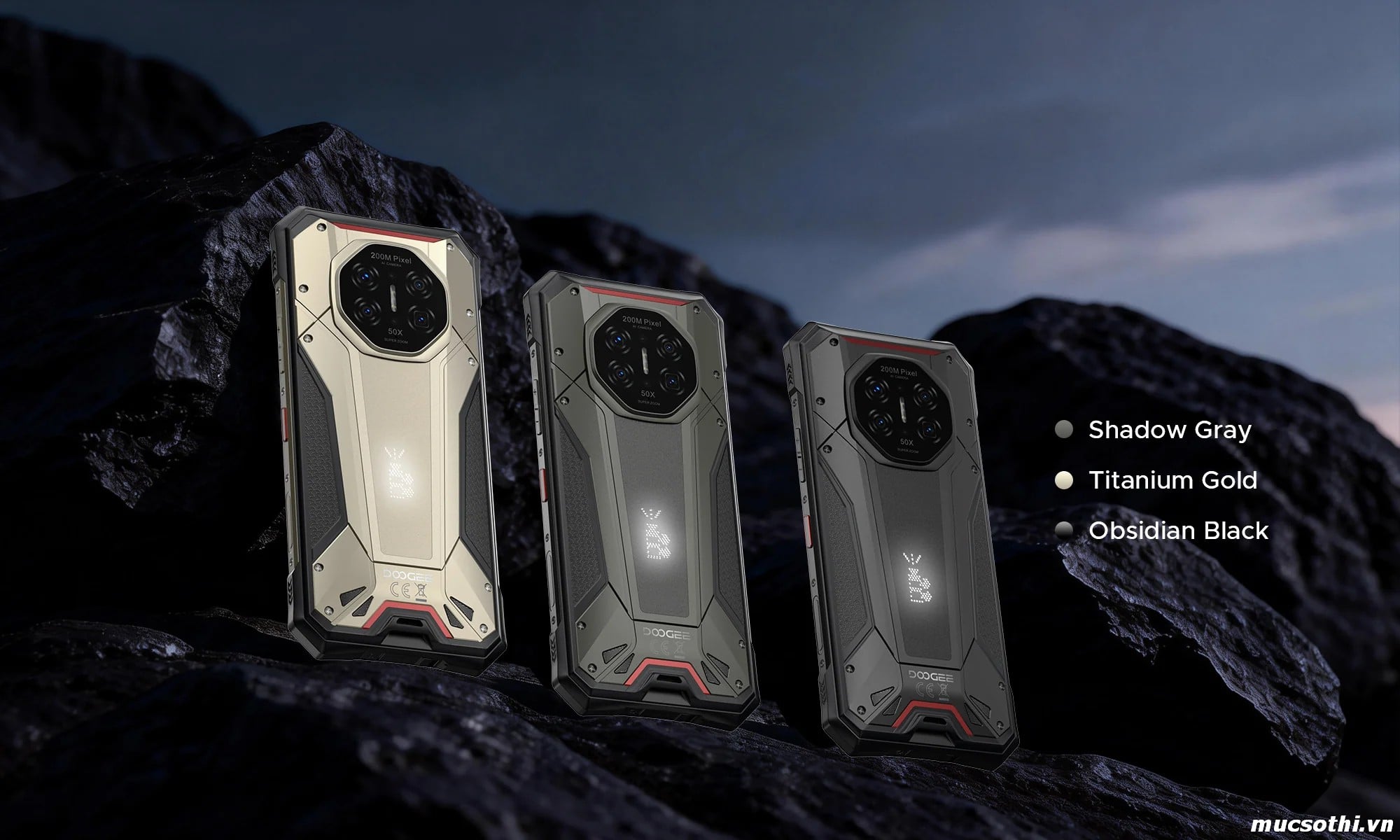 Mục sở thị S300 Pro chính hãng Doogee đang được bán Giá Tốt + Khuyến mãi hấp dẫn tại Siêu Bền Pin Khủng - 09175.09195