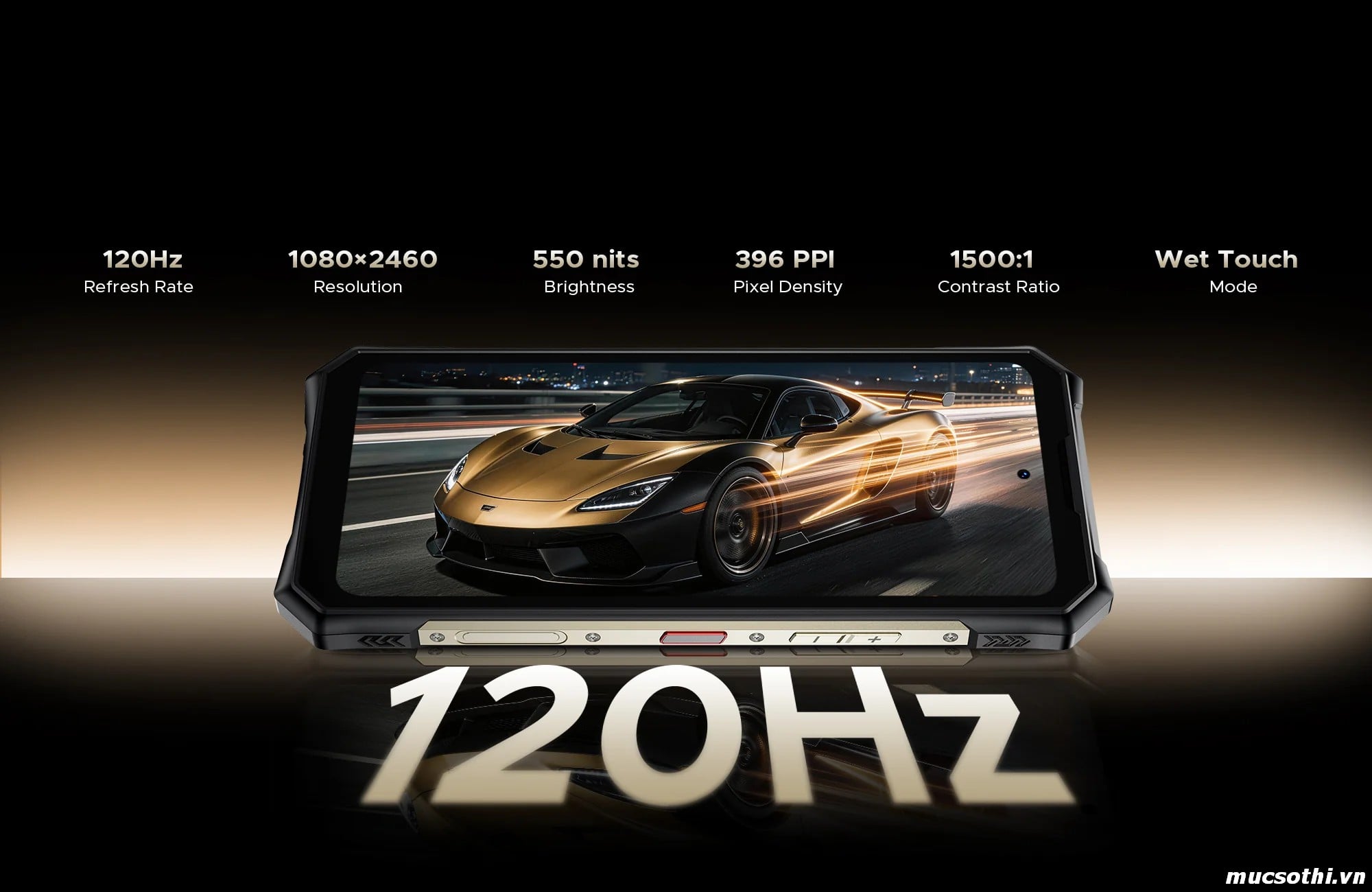Mục sở thị S300 Pro chính hãng Doogee đang được bán Giá Tốt + Khuyến mãi hấp dẫn tại Siêu Bền Pin Khủng - 09175.09195