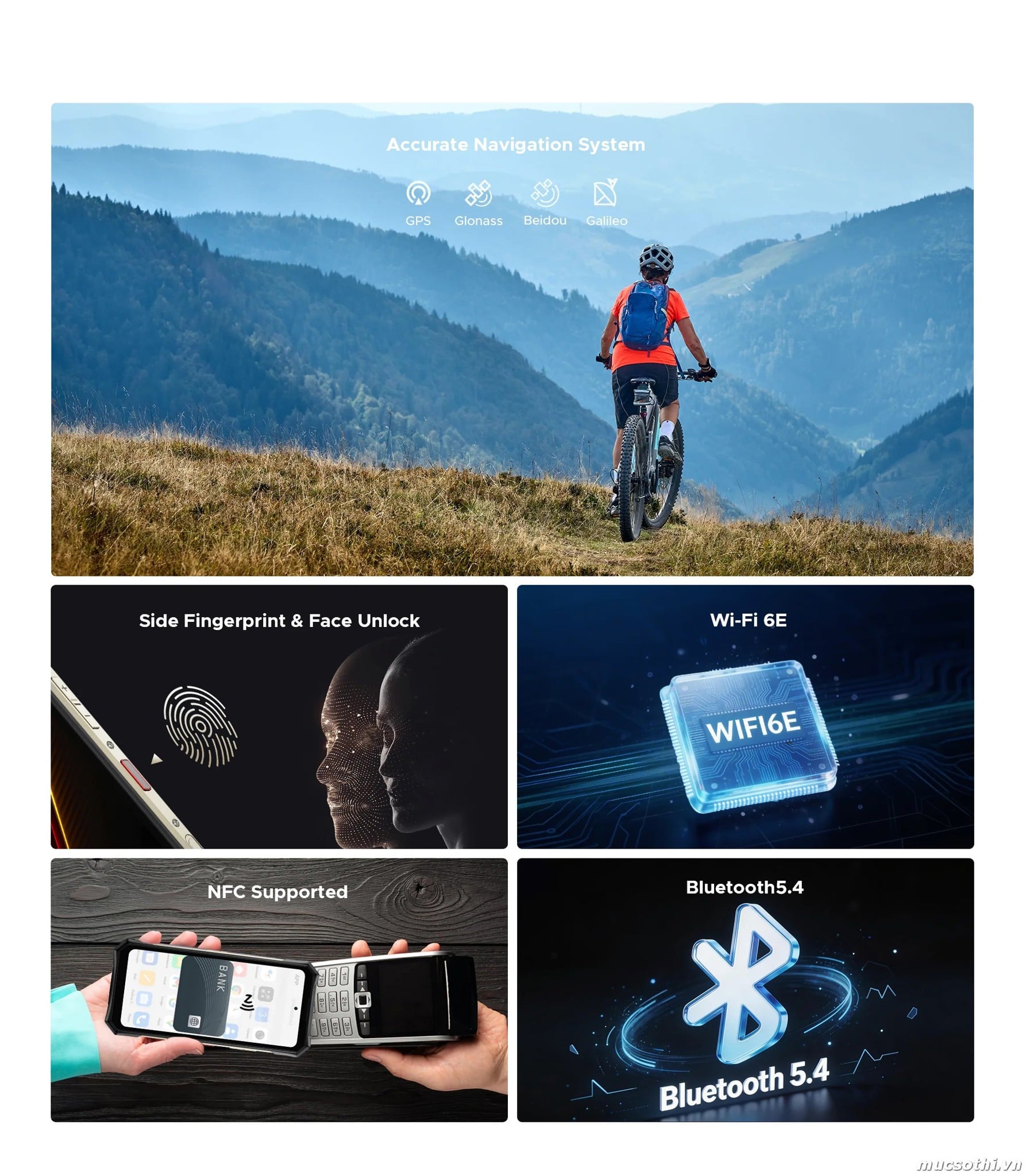 Mục sở thị S300 Pro chính hãng Doogee đang được bán Giá Tốt + Khuyến mãi hấp dẫn tại Siêu Bền Pin Khủng - 09175.09195