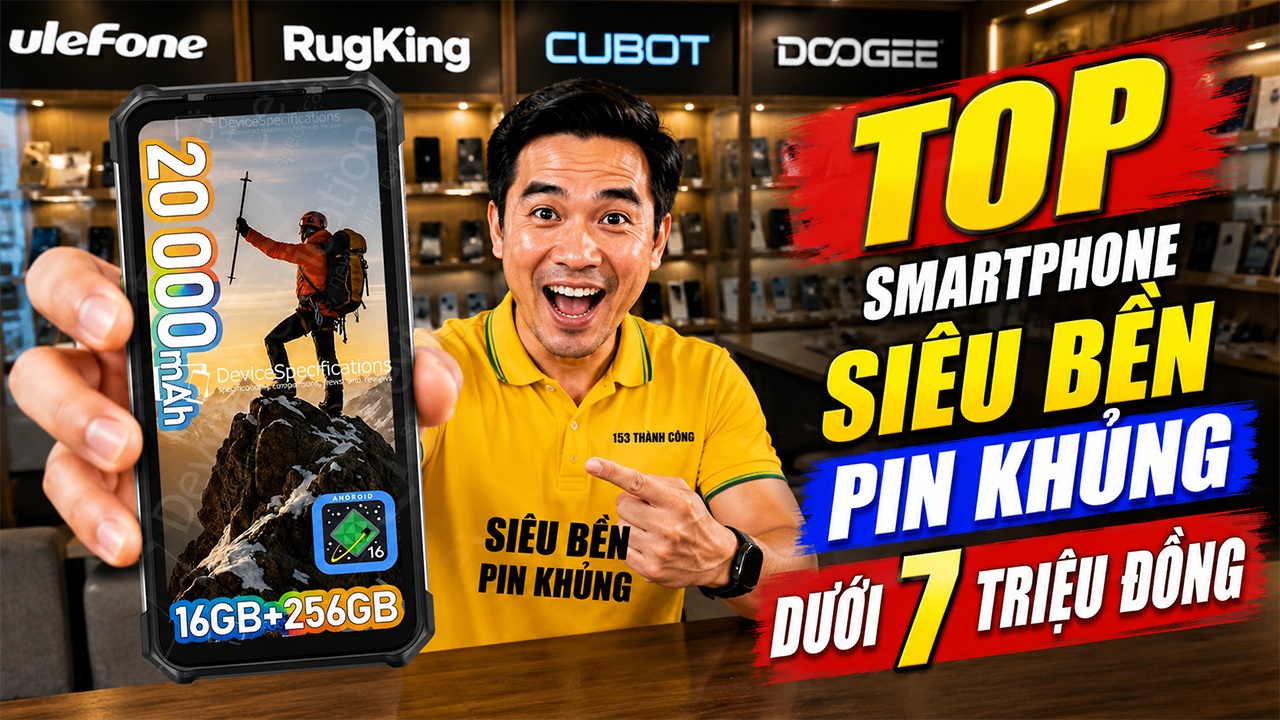 Chưa đến 7 triệu là thoả sức mua những chiếc smartphone siêu bền pin khủng dùng thả ga bạn đã biết chưa? - mucsothi.com.vn