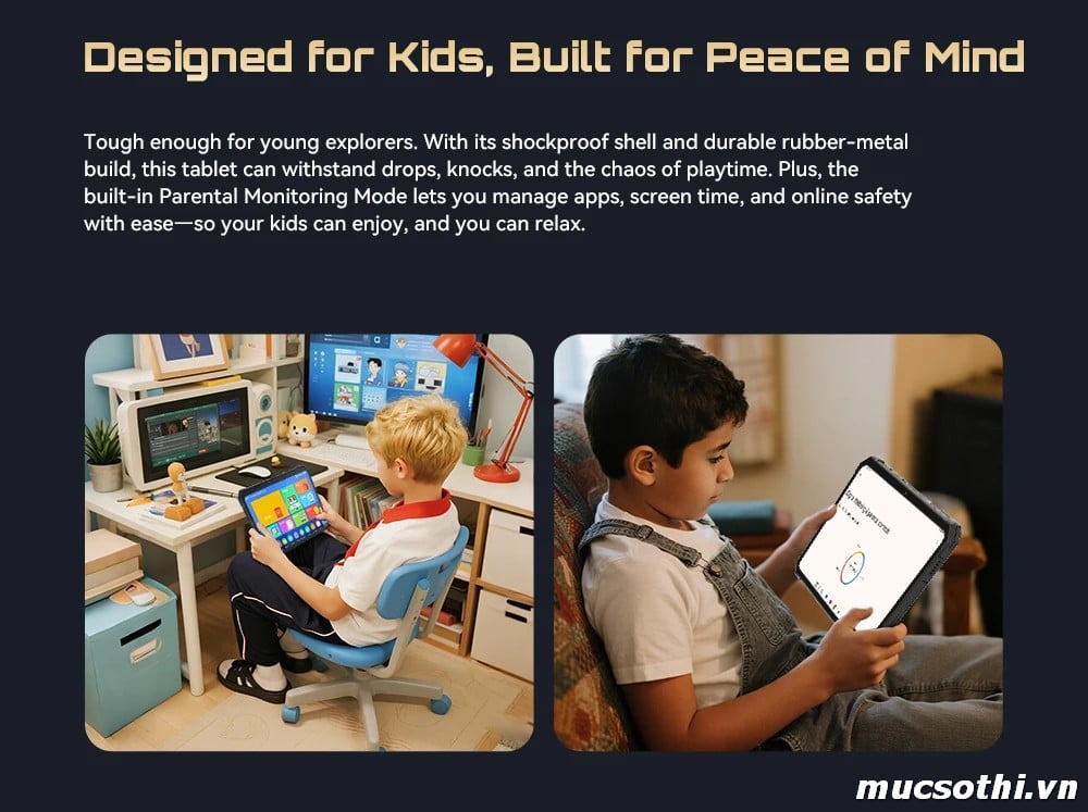 Mục sở thị Máy Tính Bảng Tab KingKong Mimi chính hãng Cubot đang được bán Giá Tốt + Khuyến mãi hấp dẫn tại Siêu Bền Pin Khủng - 09175.09195