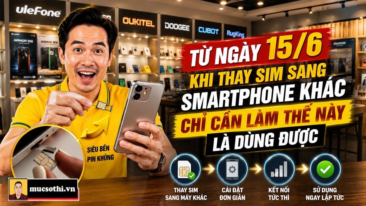 Mục sở thị cách xác thực khuôn mặt khi thay SIM vào smartphone khác để dùng cực dễ từ sau ngày 15/6/2026 - mucsothi.com.vn