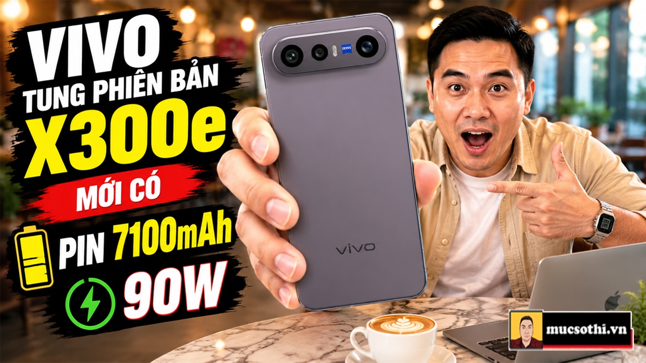 Lộ diện siêu phẩm Vivo X300e sắp ra mắt hứa hẹn chấm dứt cơn ác mộng hết pin của game thủ! - mucsothi.com