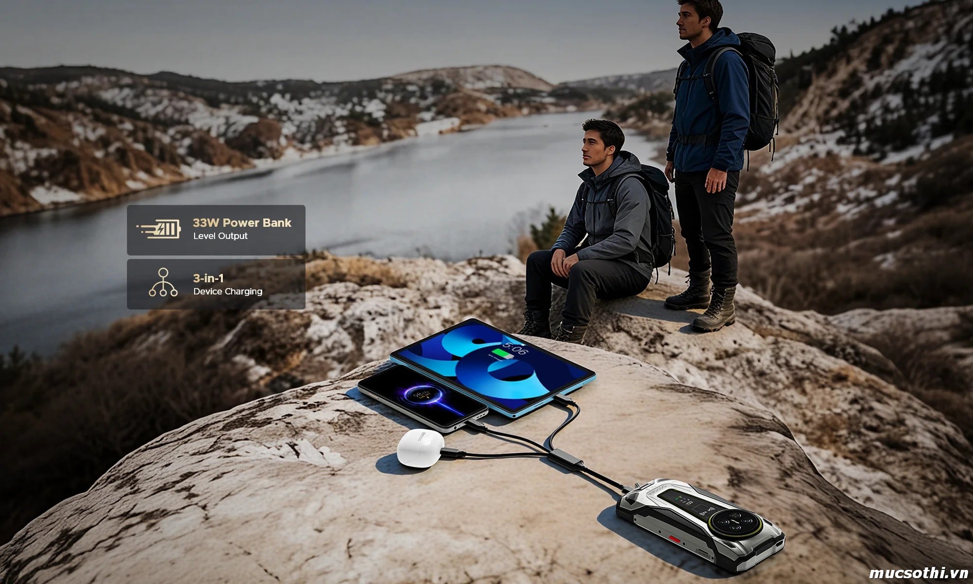 Mục sở thị Vmax2 Series chính hãng Doogee đang được bán Giá Tốt + Khuyến mãi hấp dẫn tại Siêu Bền Pin Khủng - 09175.09195