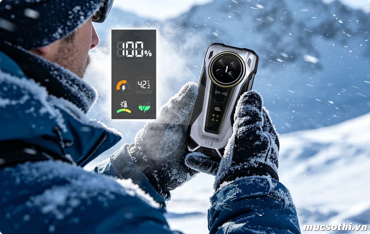 Mục sở thị Vmax2 Series chính hãng Doogee đang được bán Giá Tốt + Khuyến mãi hấp dẫn tại Siêu Bền Pin Khủng - 09175.09195