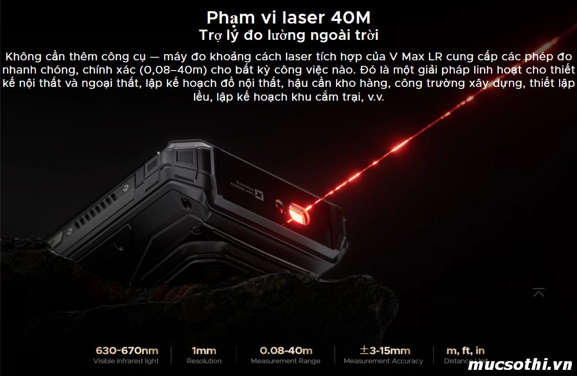 Smartphone Sờ To - Bán lẻ giá sỉ online giá tốt điện thoại Doogee Vmax LR 5G chính hãng - 09175.09195