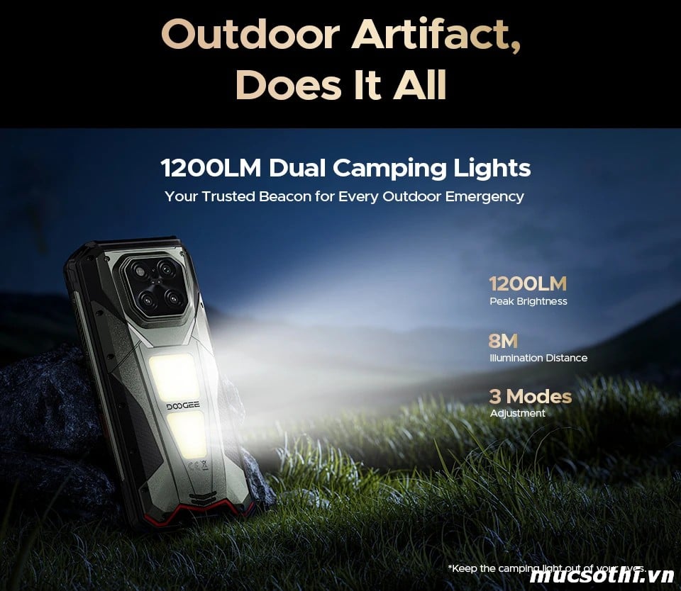 Smartphone Sờ To - Bán lẻ giá sỉ online giá tốt điện thoại máy chiếu Doogee Vmax Play 5G chính hãng - 09175.09195