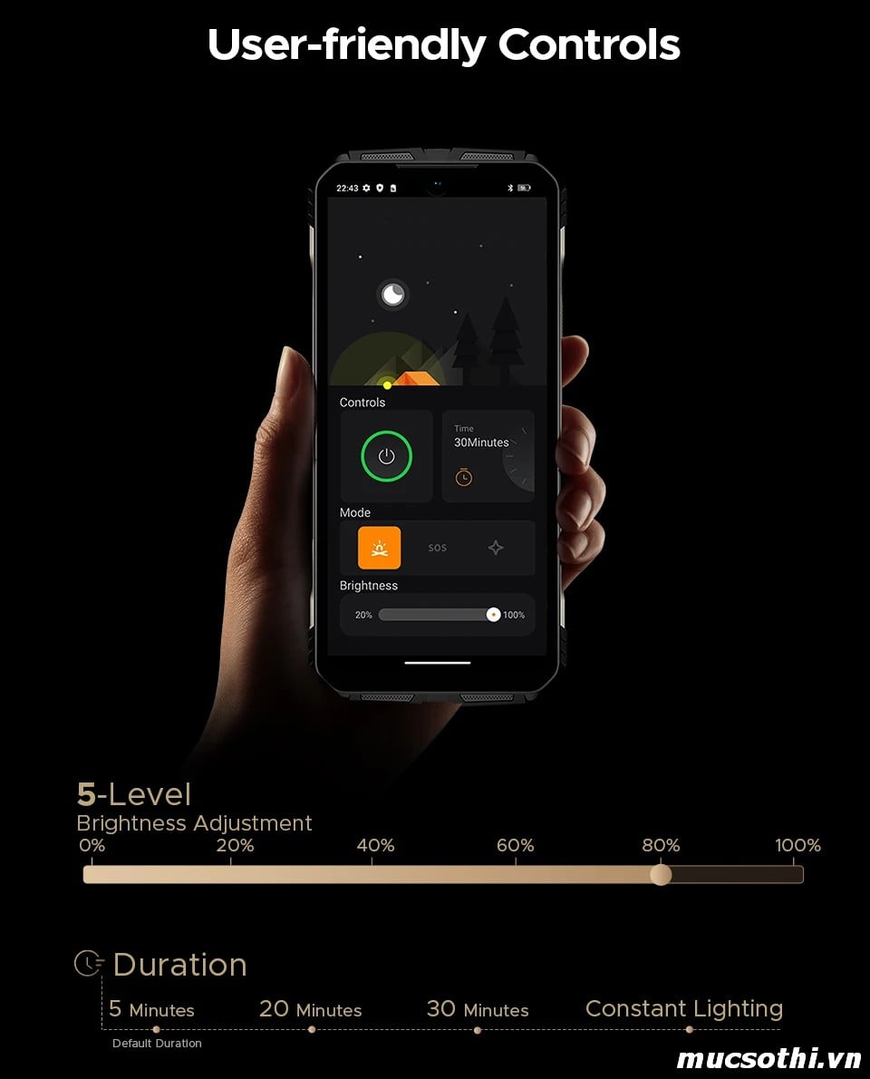 Smartphone Sờ To - Bán lẻ giá sỉ online giá tốt điện thoại máy chiếu Doogee Vmax Play 5G chính hãng - 09175.09195
