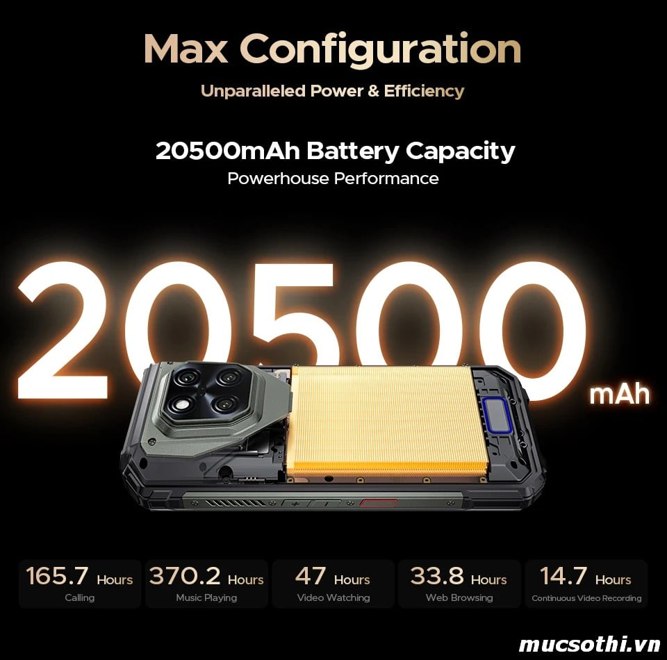 Smartphone Sờ To - Bán lẻ giá sỉ online giá tốt điện thoại máy chiếu Doogee Vmax Play 5G chính hãng - 09175.09195