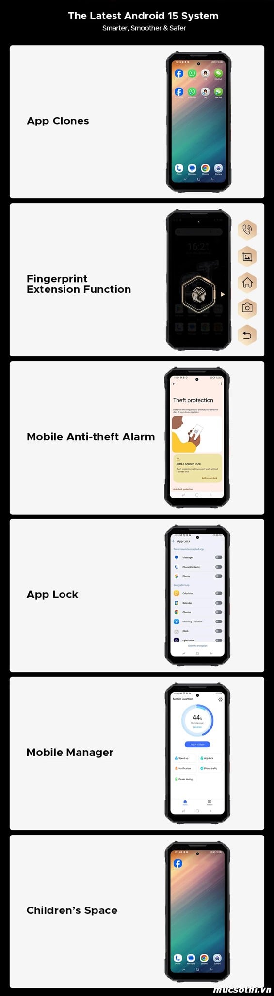 Smartphone Sờ To - Bán lẻ giá sỉ online giá tốt điện thoại máy chiếu Doogee Vmax Play 5G chính hãng - 09175.09195