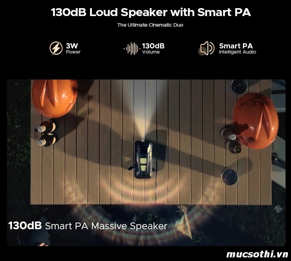 Smartphone Sờ To - Bán lẻ giá sỉ online giá tốt điện thoại máy chiếu Doogee Vmax Play 5G chính hãng - 09175.09195