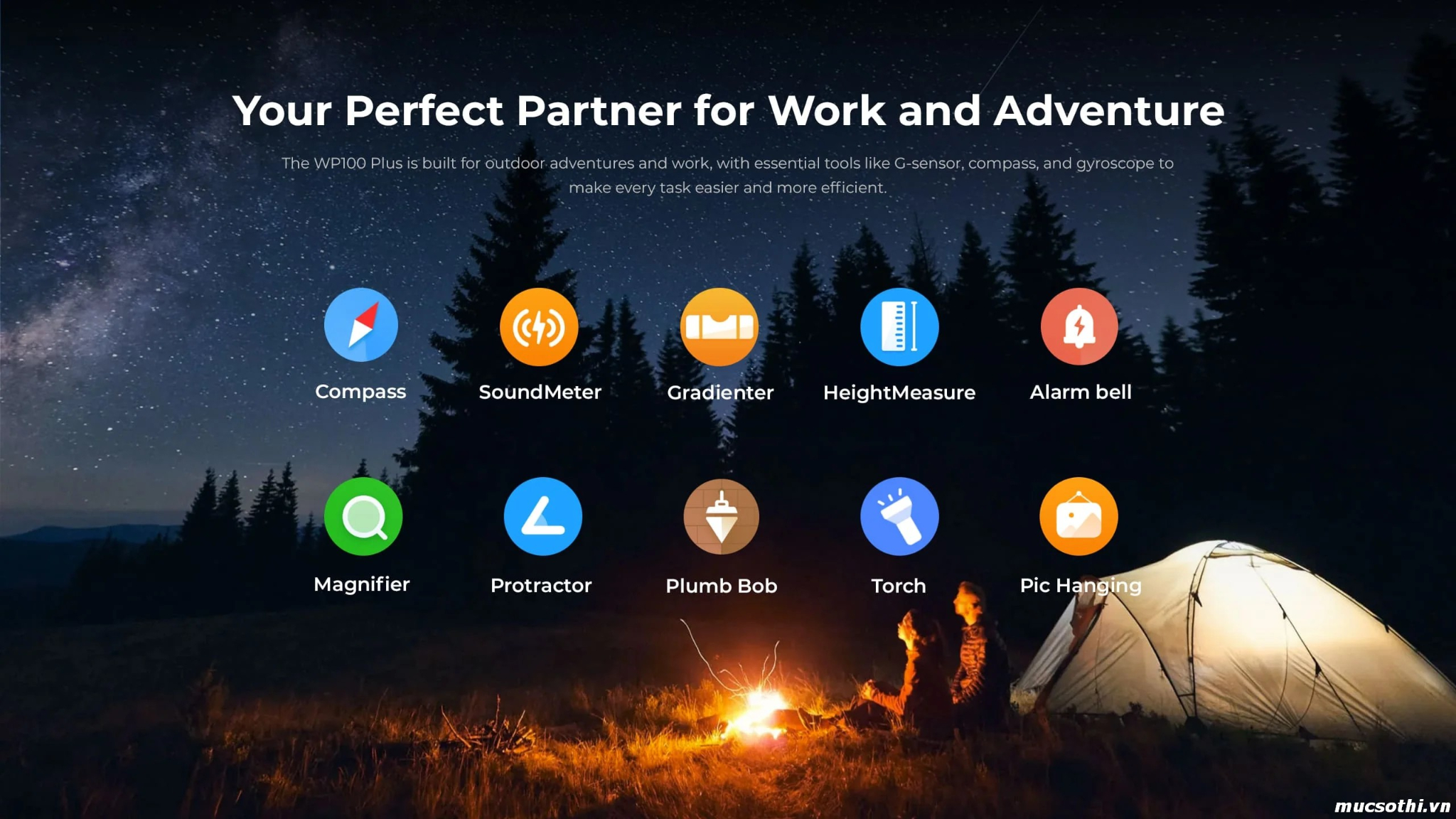 Mục sở thị giới thiệu smartphone Oukitel WP100 Plus siêu bền pin 33000mAh tích hợp đèn Camping 1200Lumens - 09175.09195