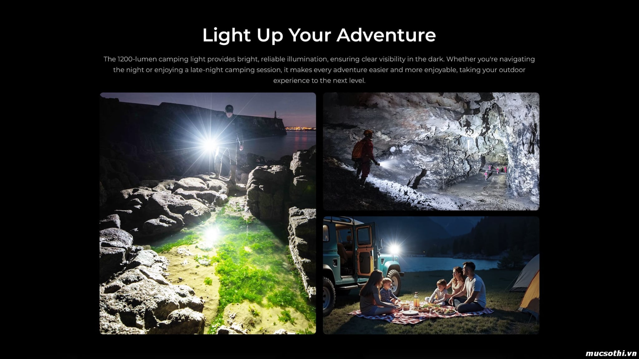 Mục sở thị giới thiệu smartphone Oukitel WP100 Plus siêu bền pin 33000mAh tích hợp đèn Camping 1200Lumens - 09175.09195