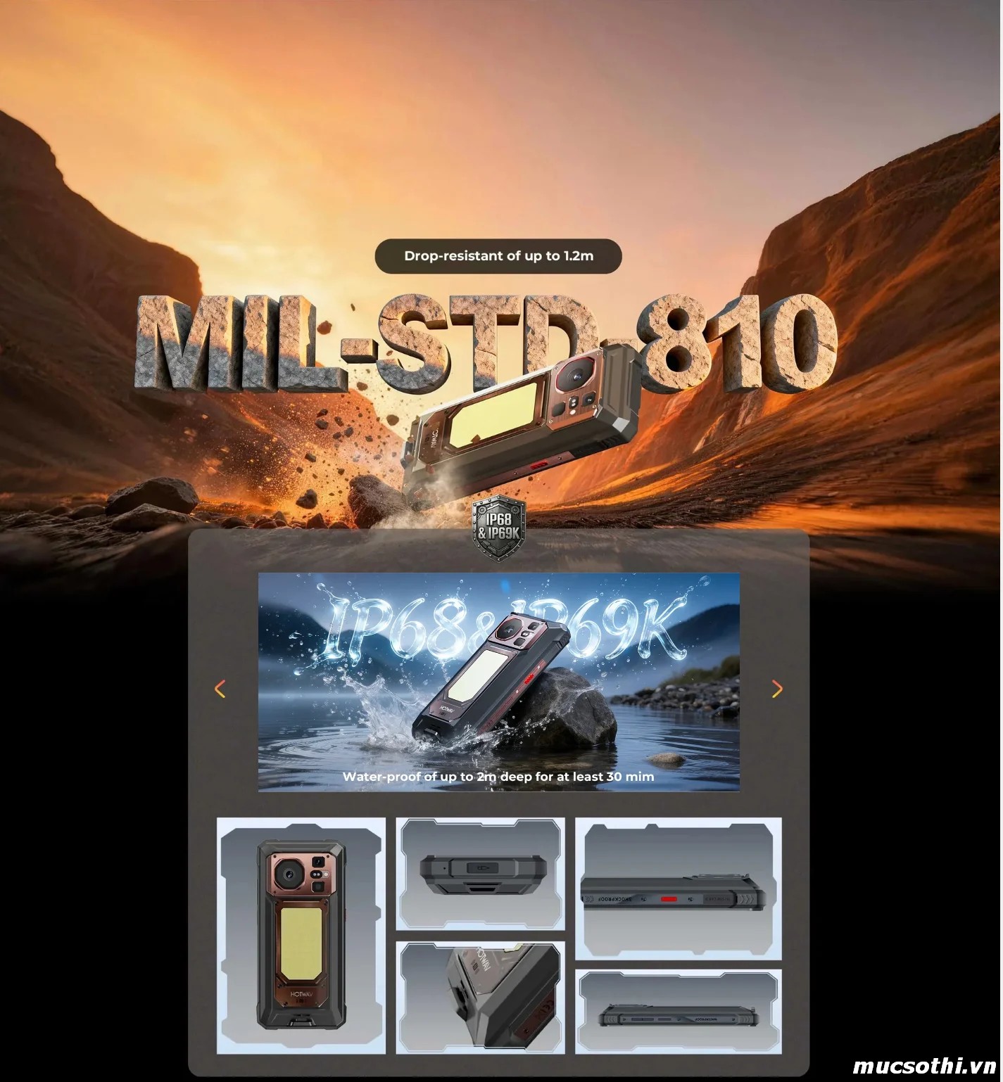 Mục sở thị giới thiệu smartphone Hotwav W11 pro siêu bền pin cực khủng chính hãng GIÁ TỐT - 09175.09195