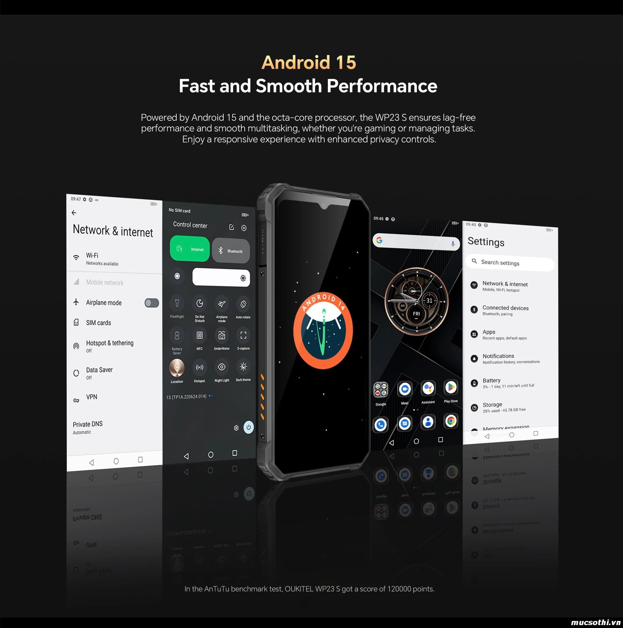 Mục sở thị WP23s chính hãng Oukitel đang được bán Giá Tốt + Khuyến mãi hấp dẫn tại Siêu Bền Pin Khủng - 09175.09195