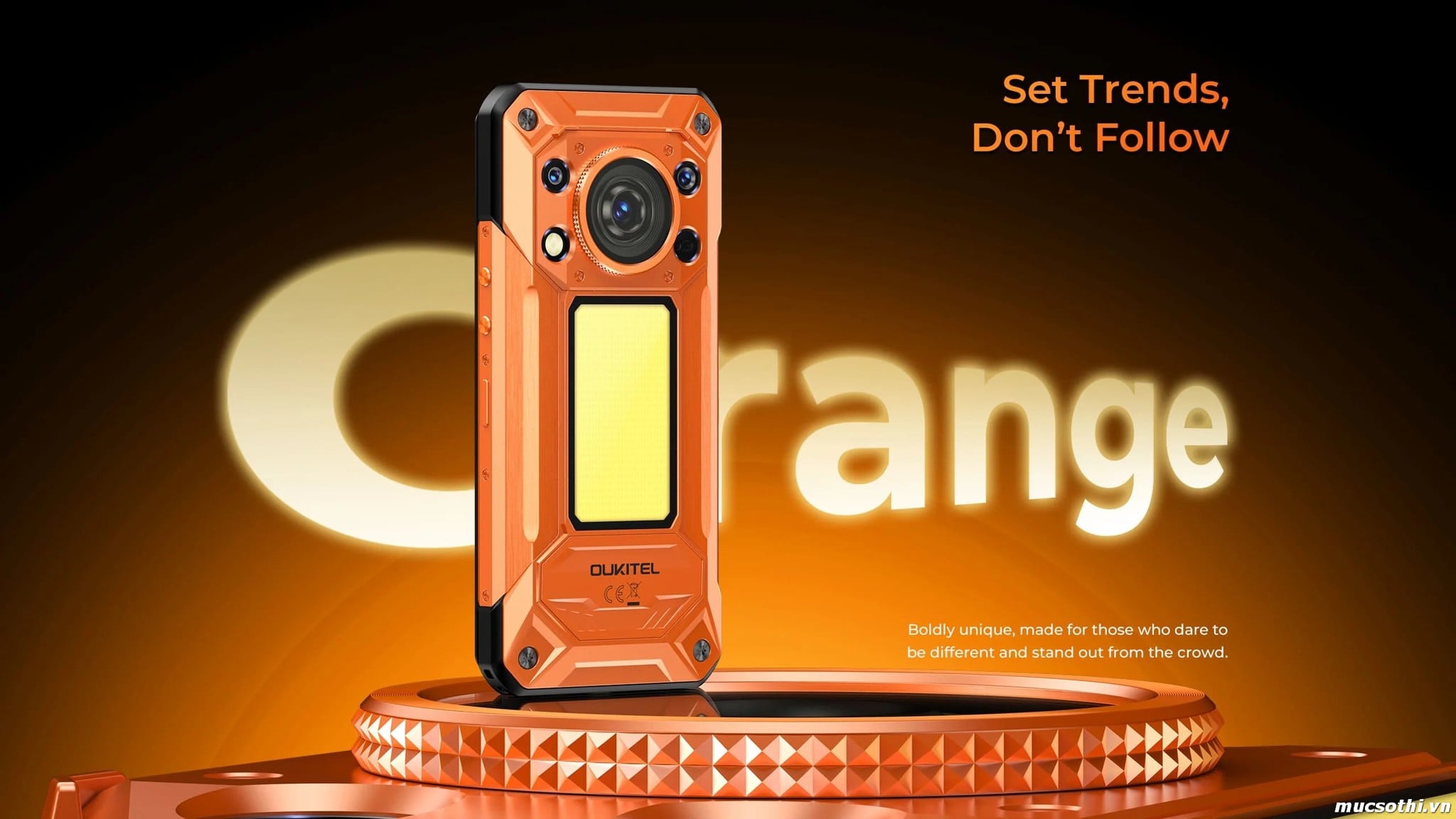 Mục sở thị WP500 (5G) chính hãng OUKITEL đang được bán Giá Tốt + Khuyến mãi hấp dẫn tại Siêu Bền Pin Khủng - 09175.09195