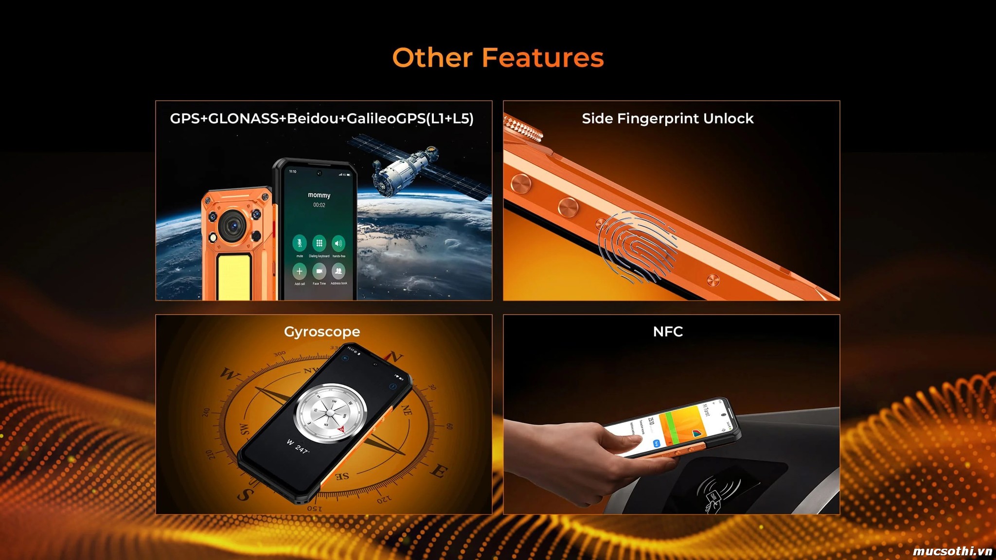 Mục sở thị WP500 (5G) chính hãng OUKITEL đang được bán Giá Tốt + Khuyến mãi hấp dẫn tại Siêu Bền Pin Khủng - 09175.09195