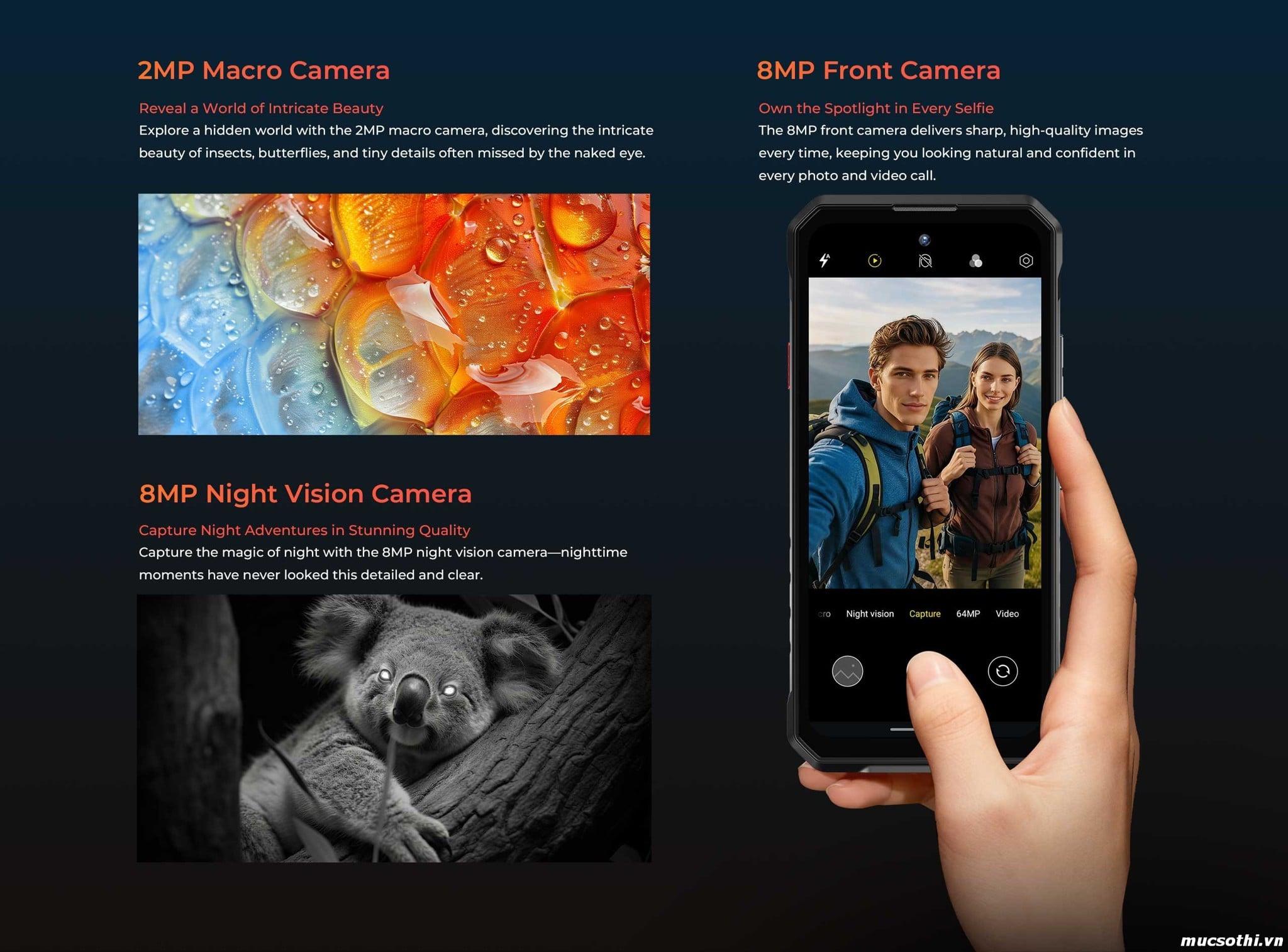 Smartphone Sờ To - Bán lẻ giá sỉ online giá tốt điện thoại Oukitel WP58 Pro 5G chính hãng - 09175.09195