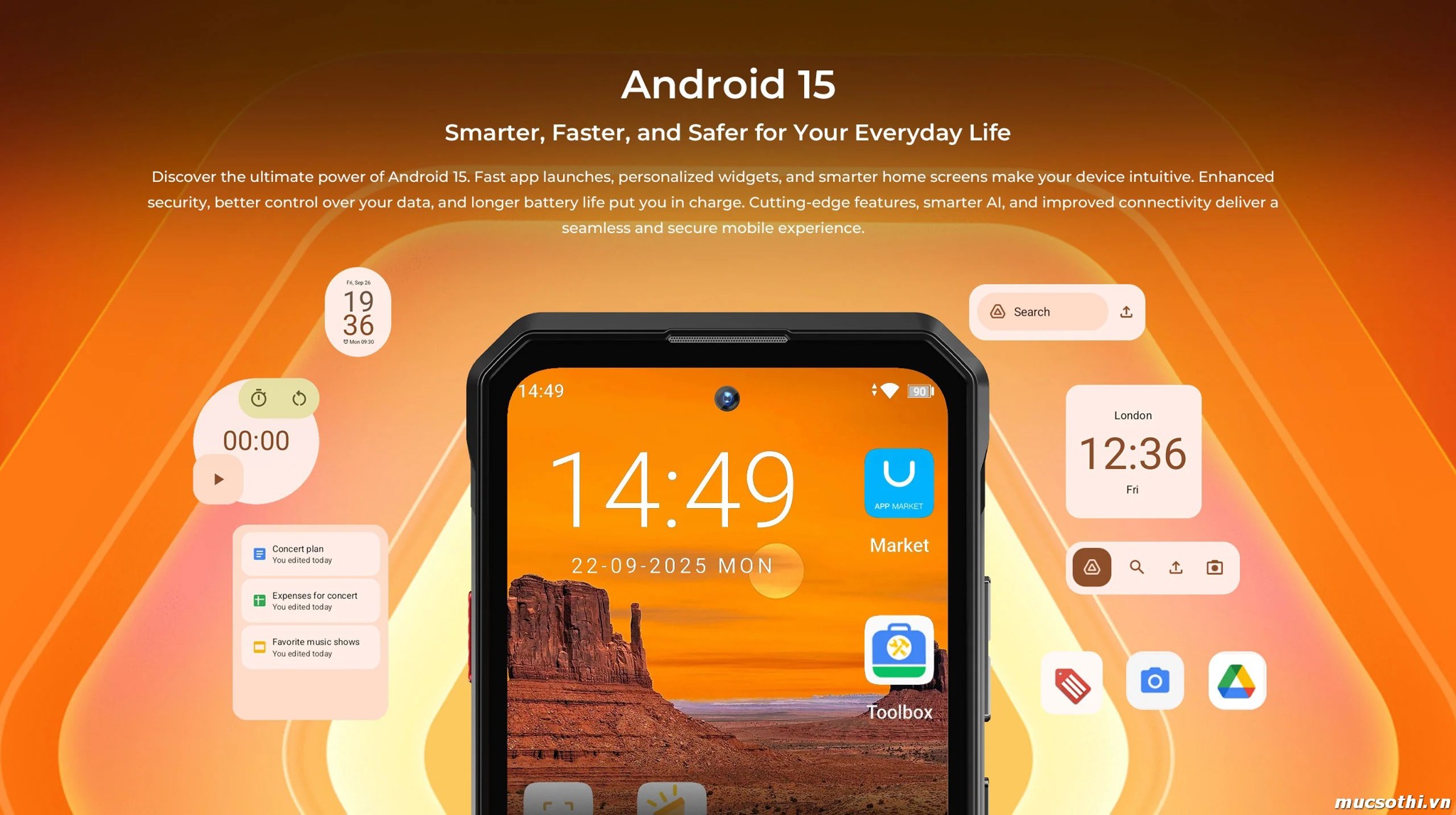 Smartphone Sờ To - Bán lẻ giá sỉ online giá tốt điện thoại Oukitel WP58 Pro 5G chính hãng - 09175.09195