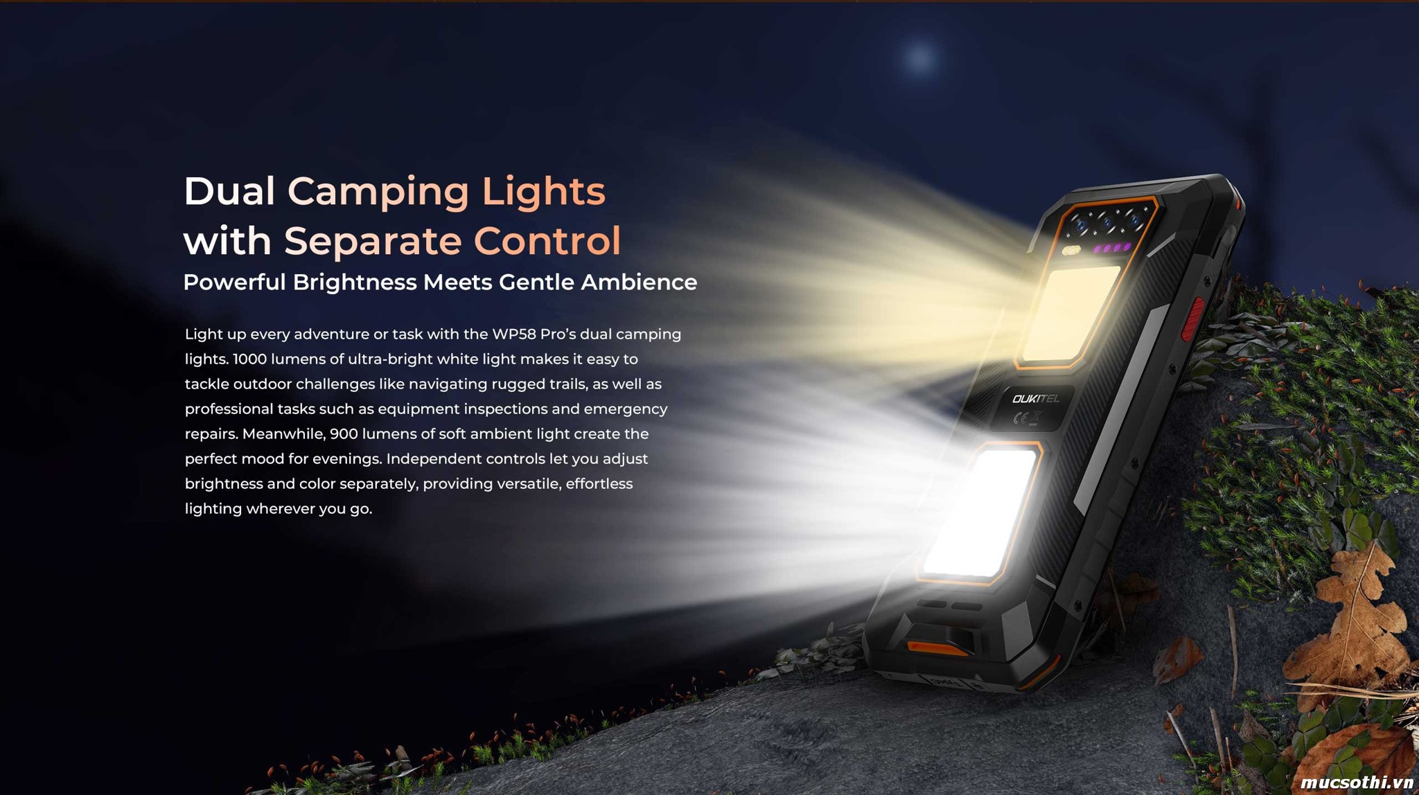 Smartphone Sờ To - Bán lẻ giá sỉ online giá tốt điện thoại Oukitel WP58 Pro 5G chính hãng - 09175.09195