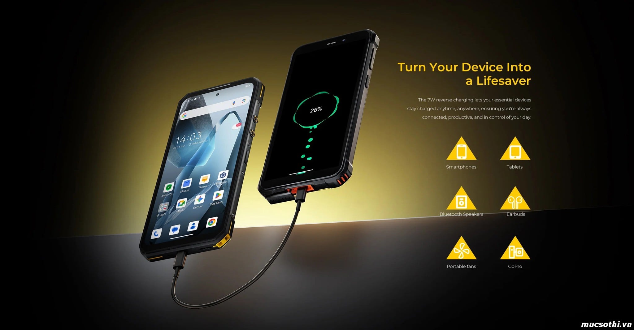 Smartphone Sờ To - Bán lẻ giá sỉ online giá tốt điện thoại Oukitel WP60 5G chính hãng - 09175.09195