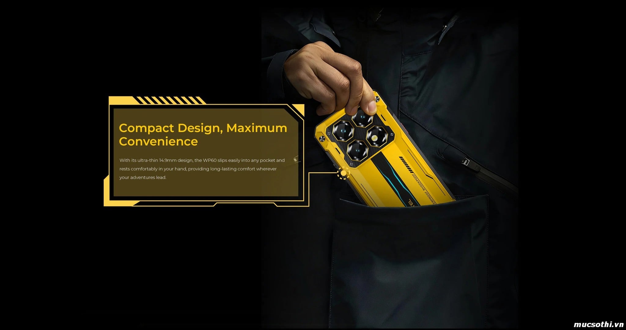 Smartphone Sờ To - Bán lẻ giá sỉ online giá tốt điện thoại Oukitel WP60 5G chính hãng - 09175.09195