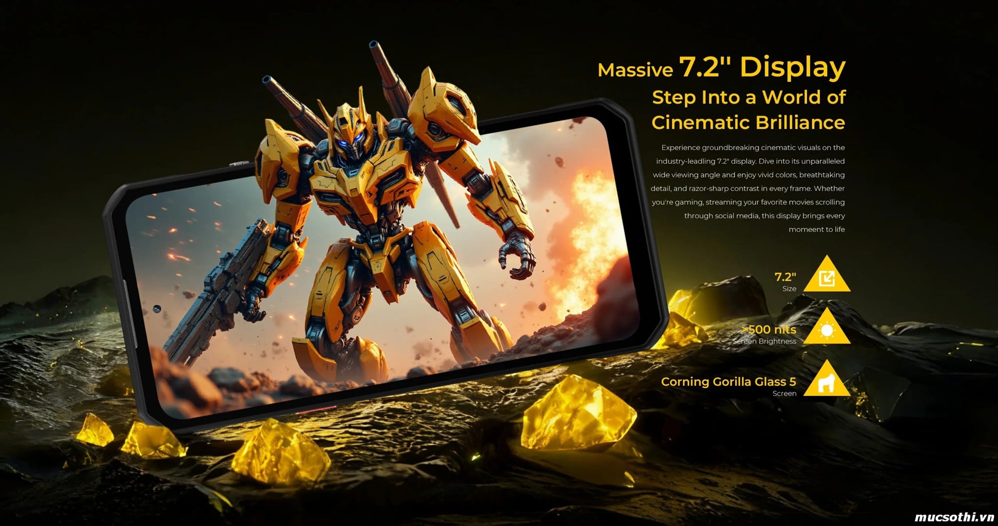 Smartphone Sờ To - Bán lẻ giá sỉ online giá tốt điện thoại Oukitel WP60 5G chính hãng - 09175.09195