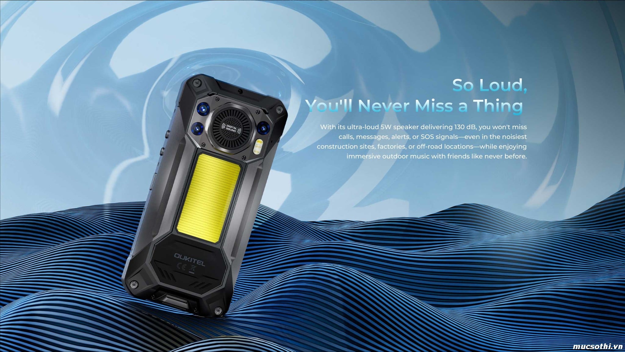 Mục sở thị WP61 (5G) chính hãng Oukitel đang được bán Giá Tốt + Khuyến mãi hấp dẫn tại Siêu Bền Pin Khủng - 09175.09195