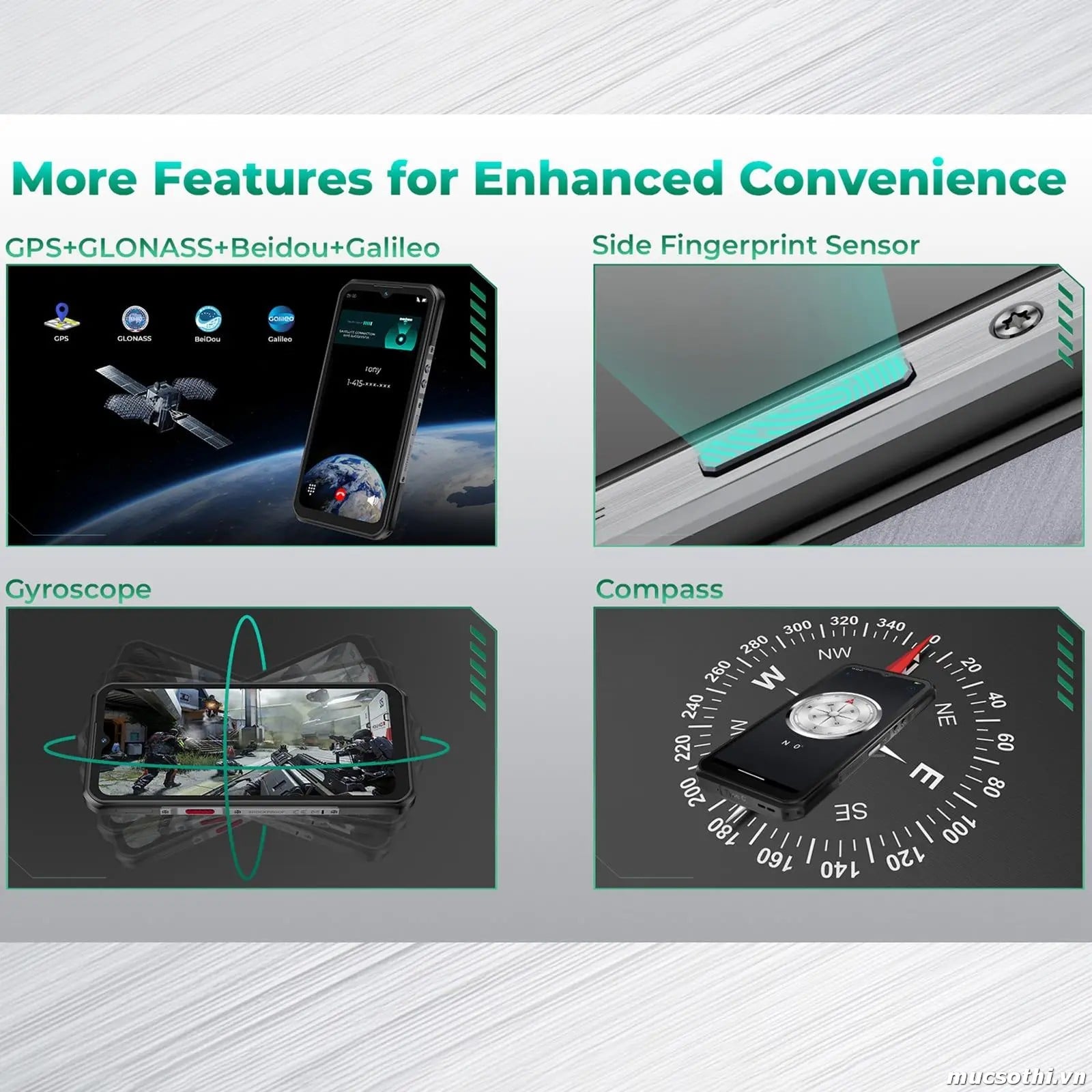 Smartphone Sờ To - Bán lẻ giá sỉ online giá tốt điện thoại Oukitel WP62 5G chính hãng - 09175.09195