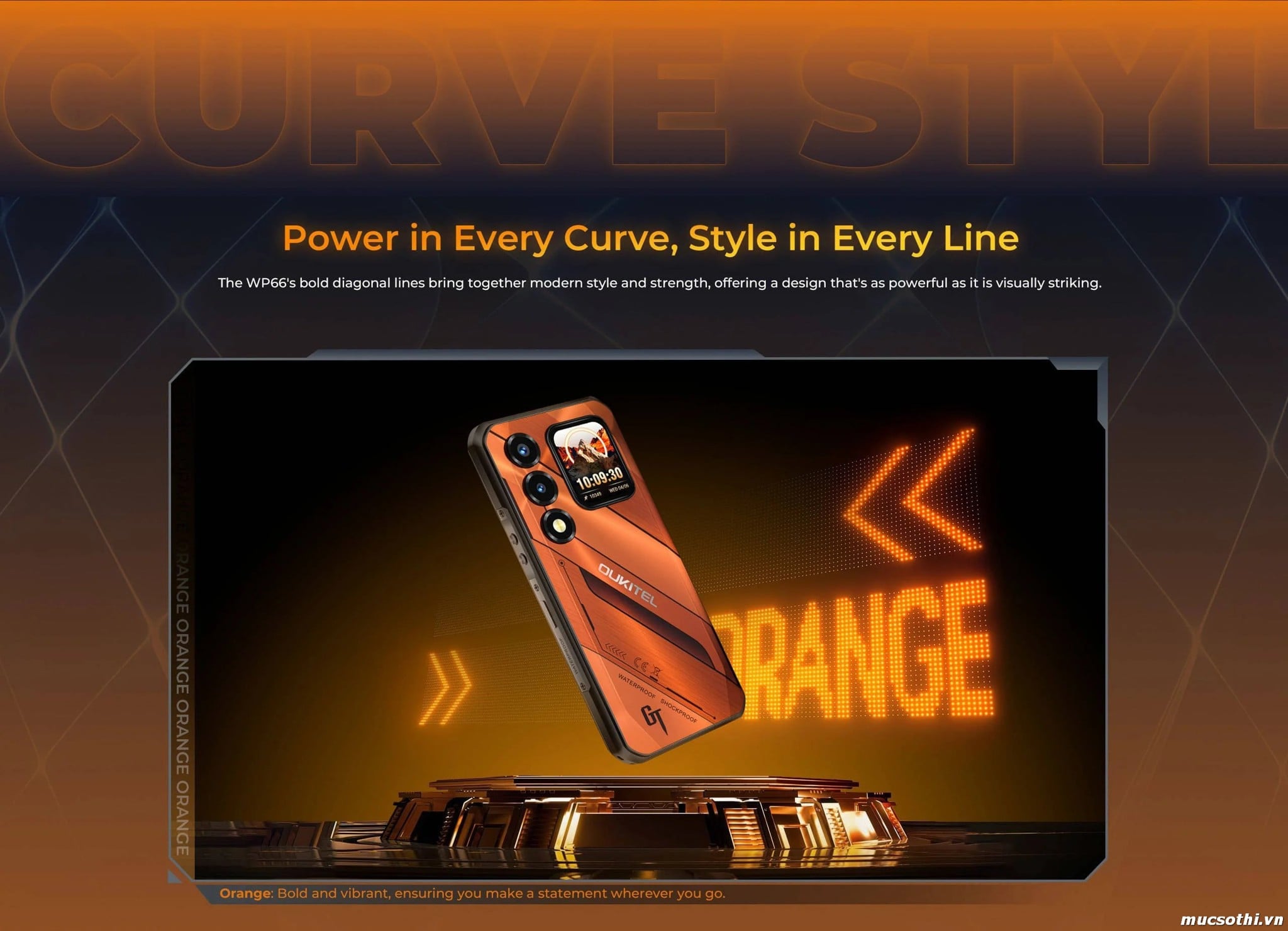 Mục sở thị WP66 chính hãng Oukitel đang được bán Giá Tốt + Khuyến mãi hấp dẫn tại Siêu Bền Pin Khủng - 09175.09195